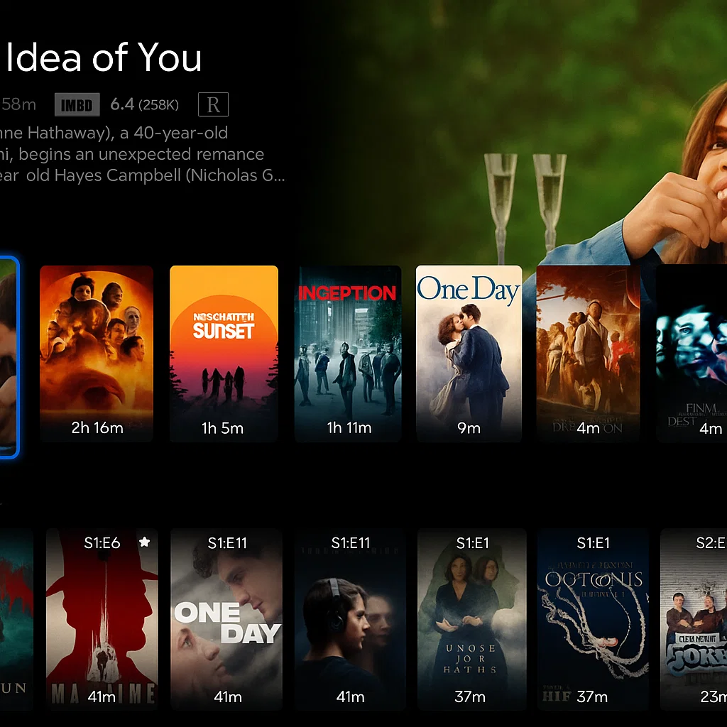 Apollo Group TV App Interface
