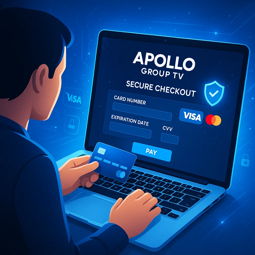 Apollo Group TV PayPal gruide 2025